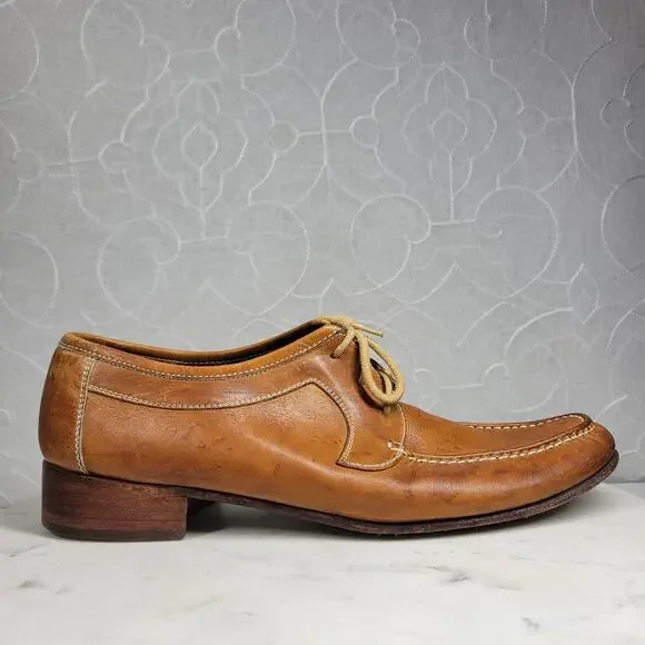 Vintage Oxford, leather soles Avon Cap Toe Oxford in Leather Sole main image 4